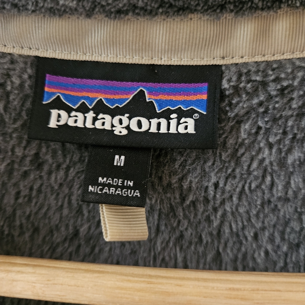 Womens Patagonia Re-Tool Snap-t Fleece Pullover Size M - Picture 2 of 3